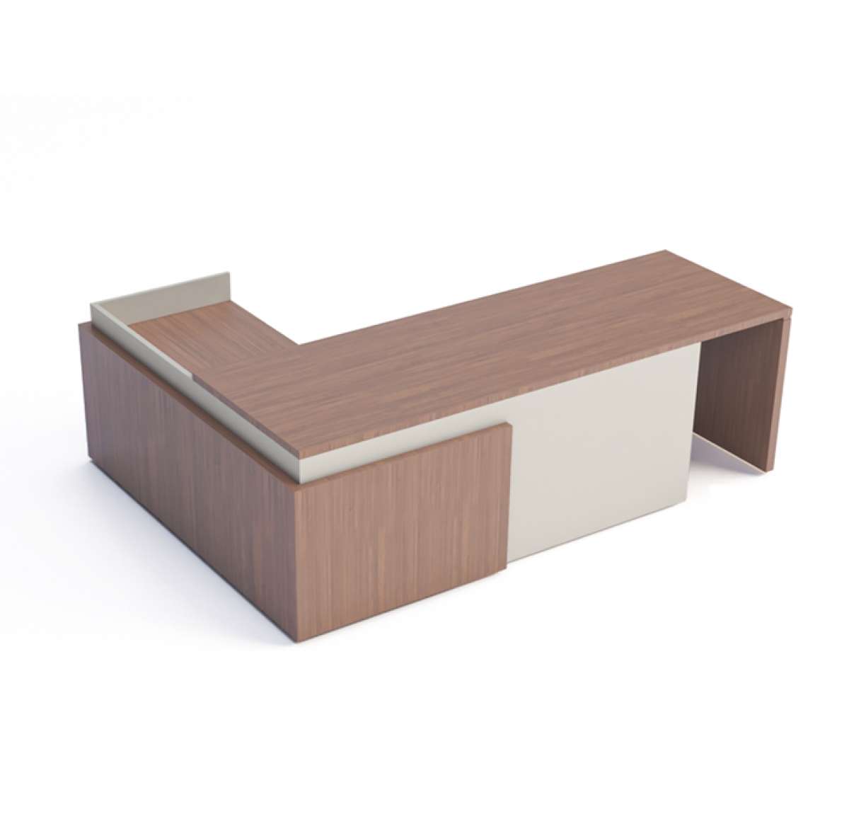 Trends Executive Desk with Side Unit (180–240 cm)