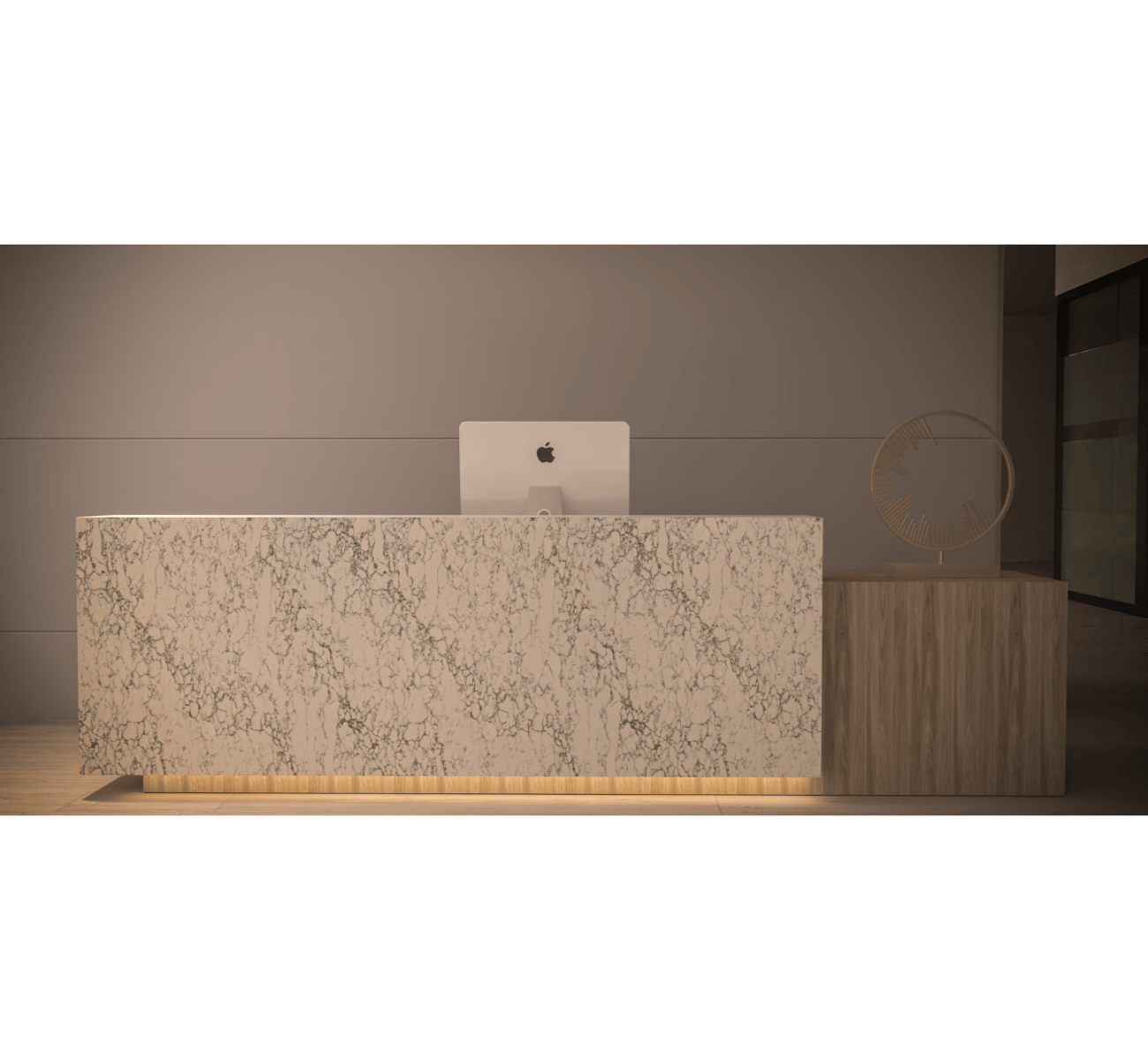 Marble Reception Counter