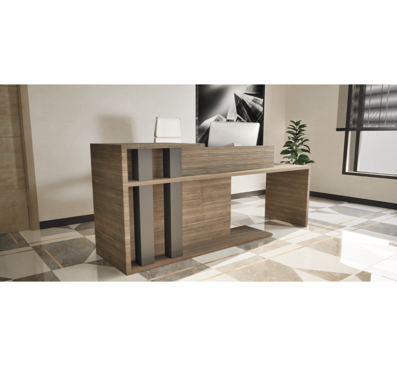 Altaes Reception Counter (Multiple Sizes)