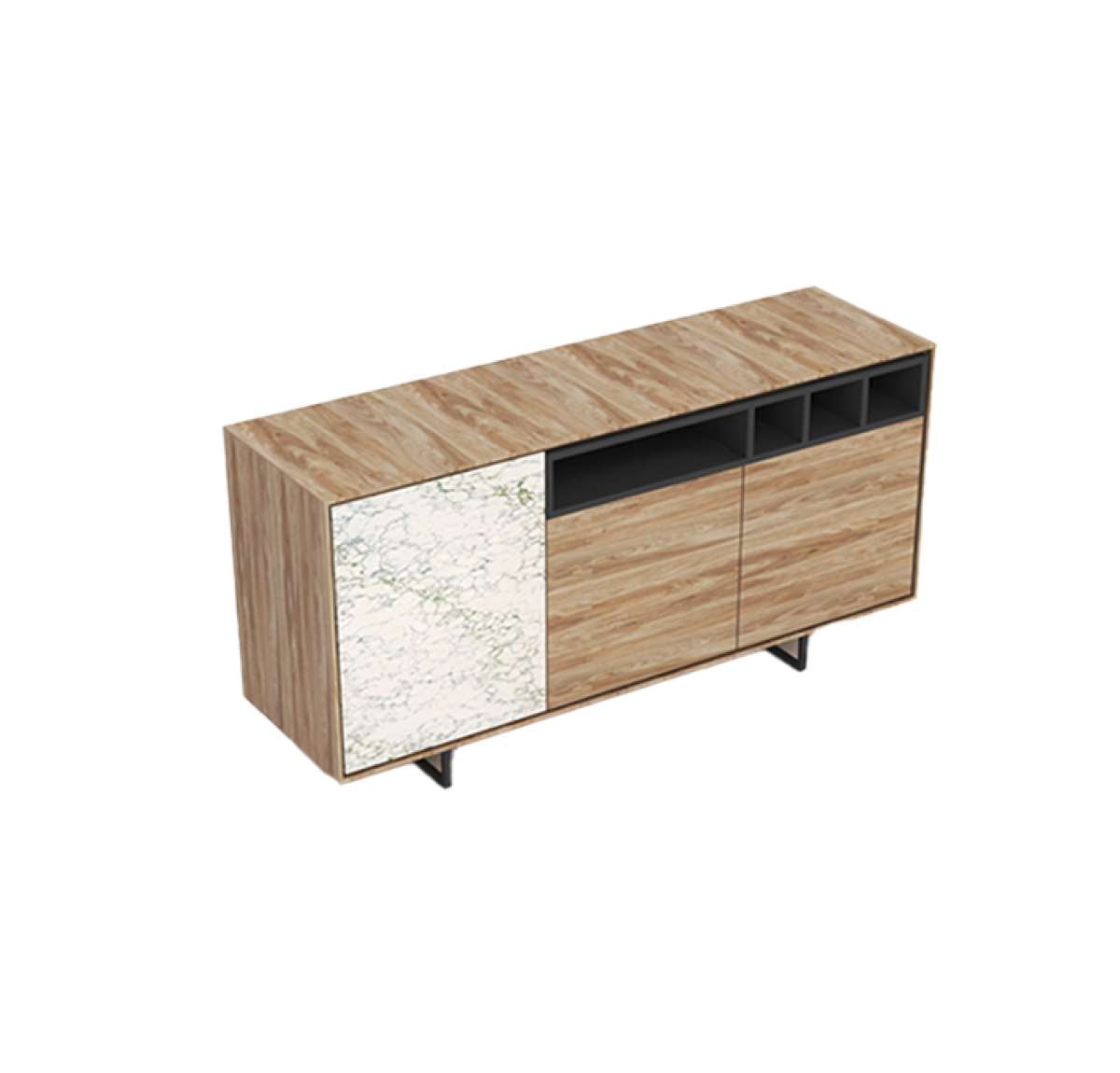 Marble Sideboard Storage Unit