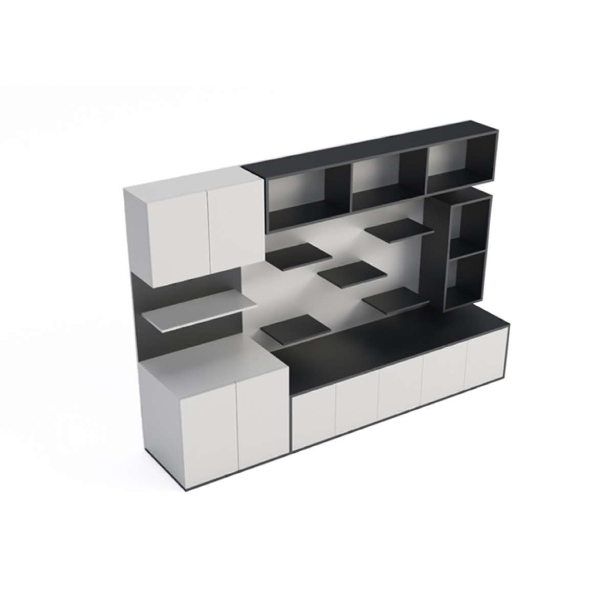 Mix Modular Storage Wall Unit