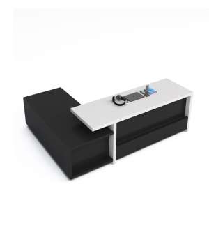 Aero Executive Desk with Side Unit – Multiple Sizes
